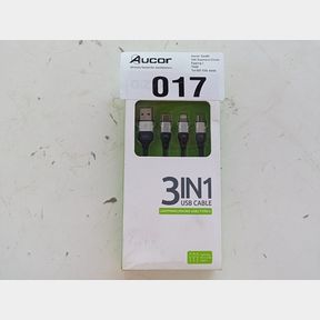 GIZZU 3IN1 USB TO MICRO USB/TYPE-C/LIGHTNING 1.2M CABLE - BLACK