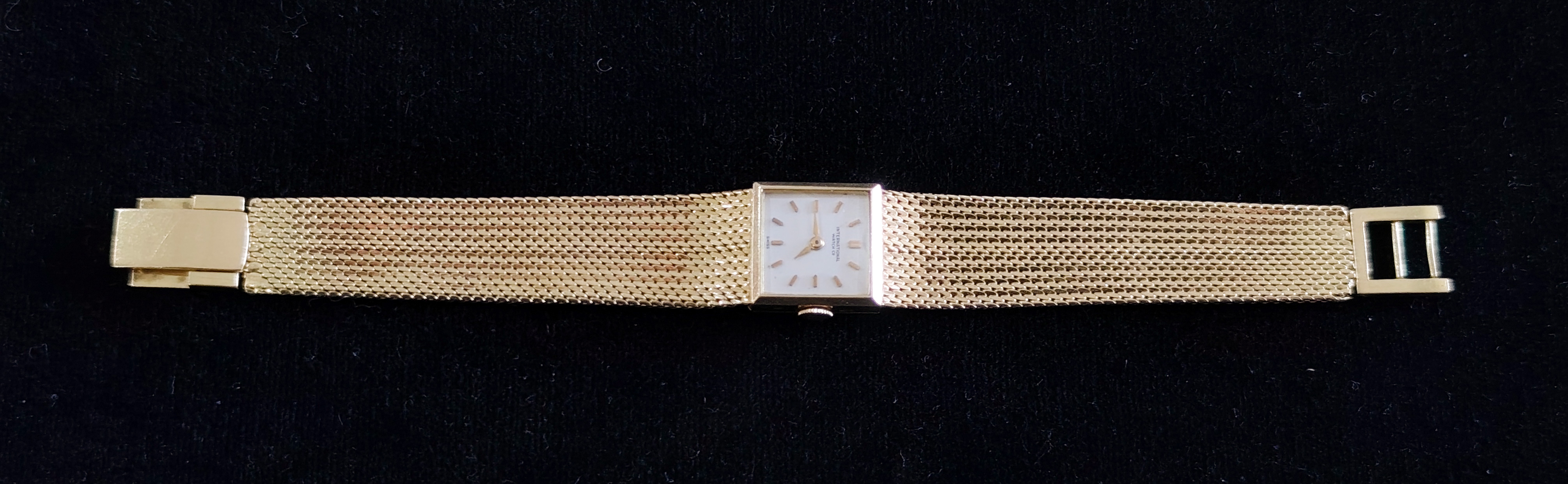 Watch with 18CT Gold Cast Strap — sold at auction in New Zealand for $4,500