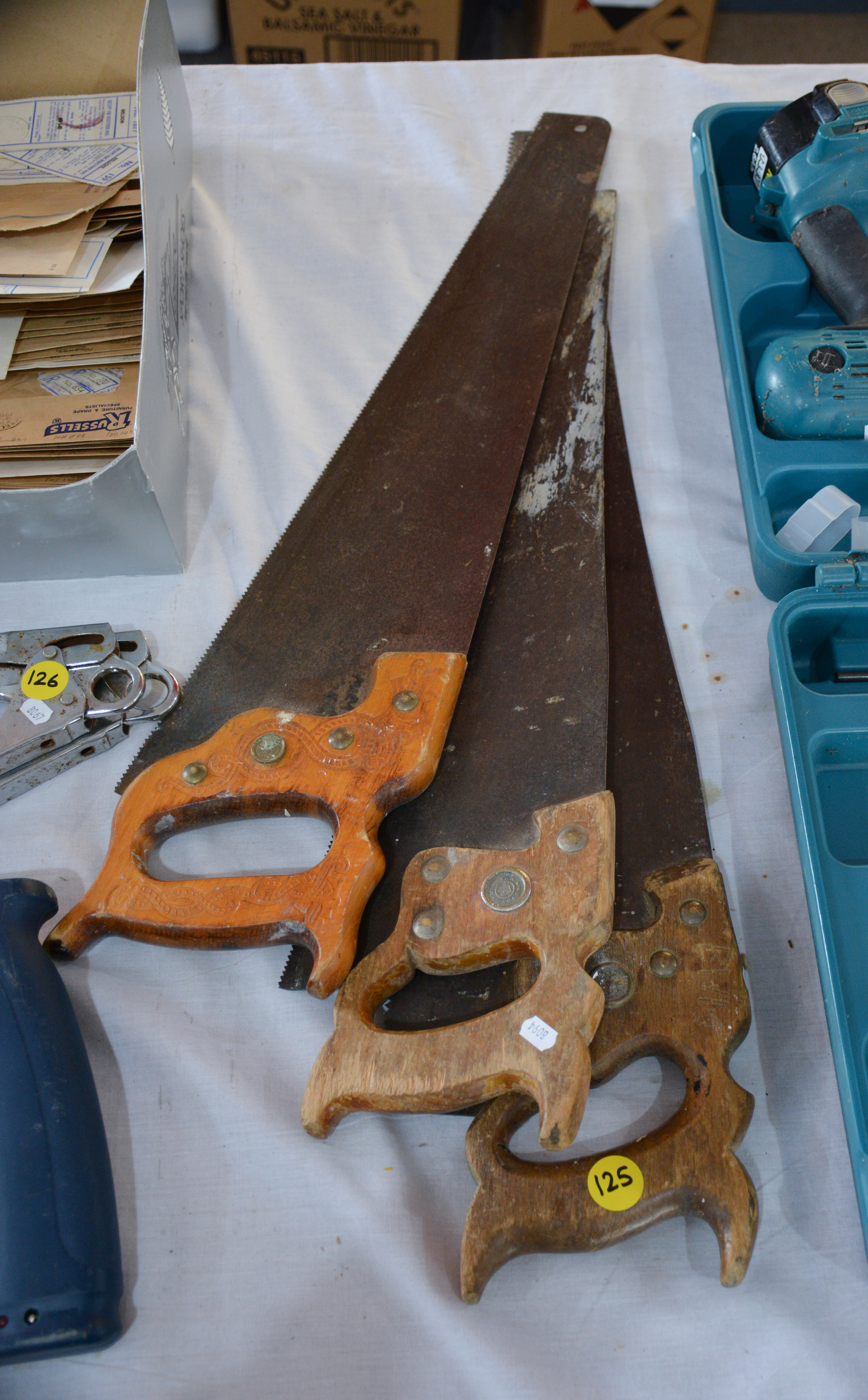 Vintage Handsaws x 3 — NZ auction result