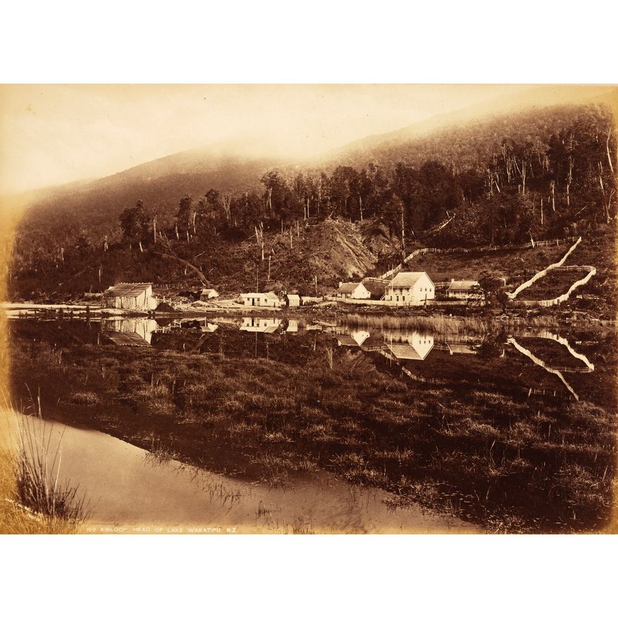 William P. Hart and Charles Campbell 'Kinloch, Head of Lake Wakatipu'