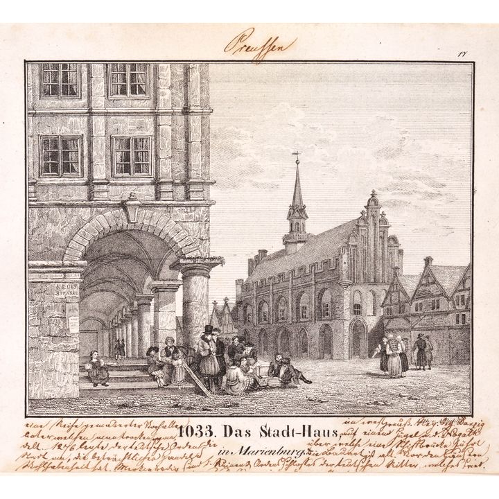 J. F. Havell | Das Stadt Haus in Marienburg