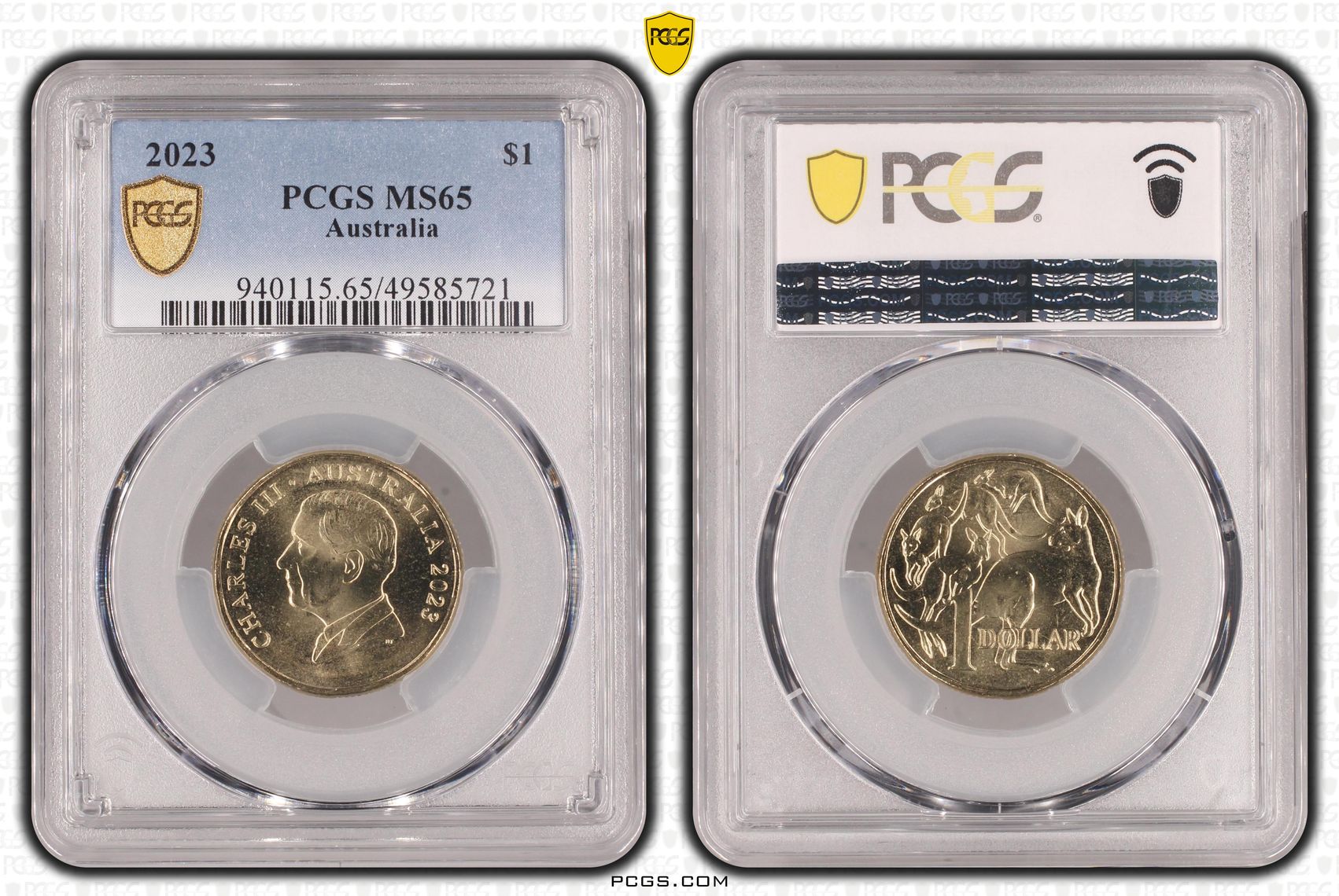 One Dollar, 2023, PCGS MS65