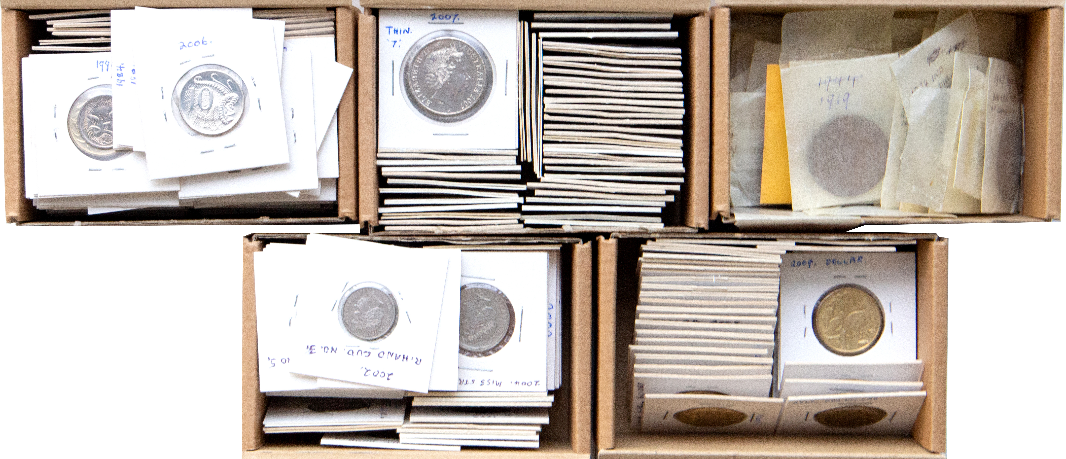 Elizabeth II, Varieties, c.1990s - 2010s, VG - aUNC