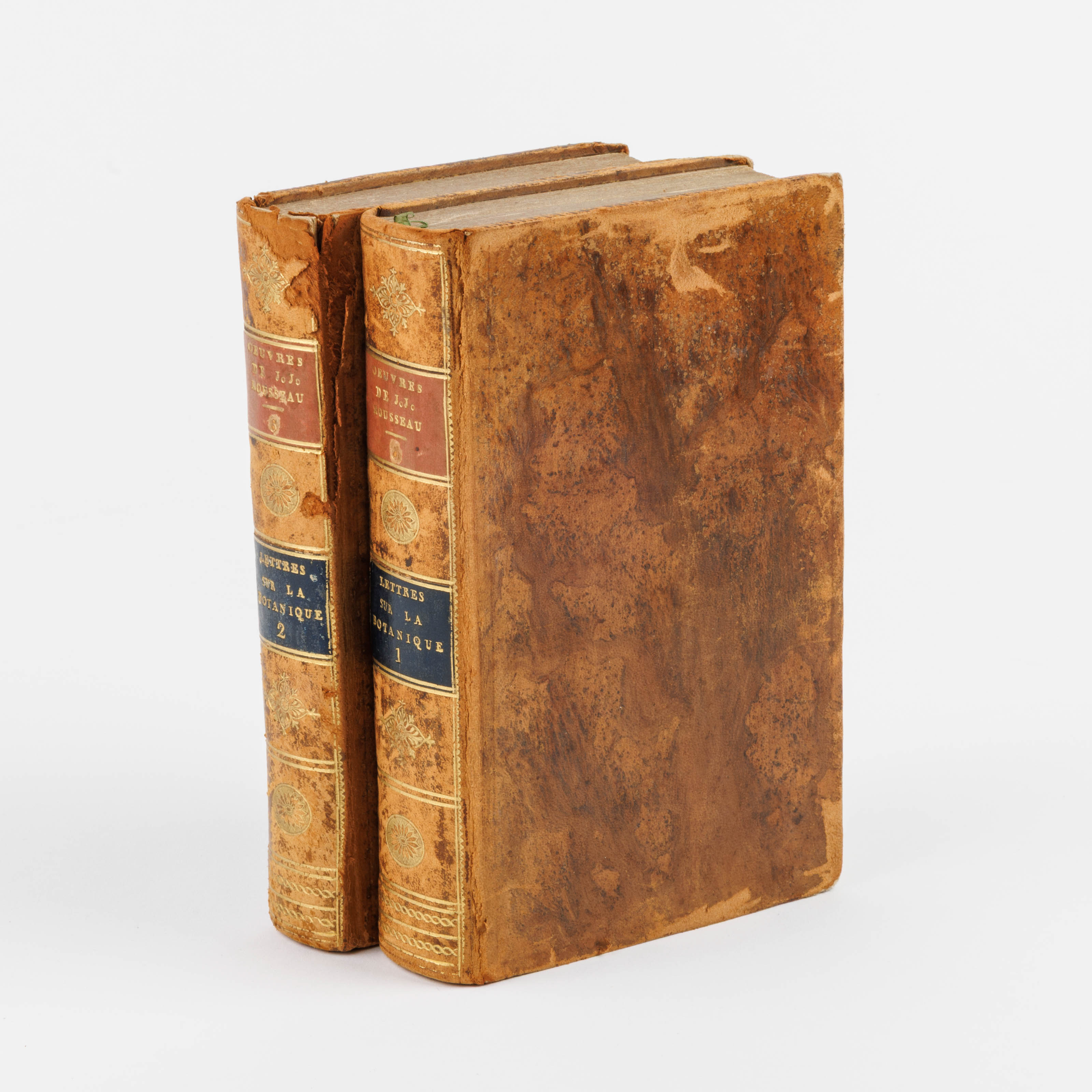 (botanique) Jean-Jacques Rousseau, Lettres élémentaires sur la botanique. Suivi de – kavel bij Bernaerts, Antwerp