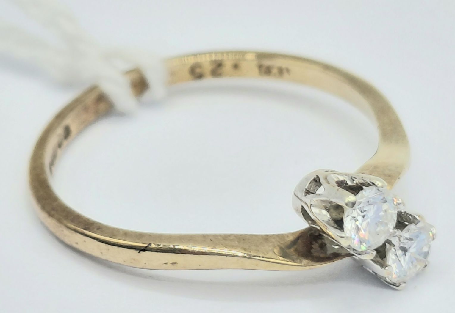 9ct Gold Diamond Ring