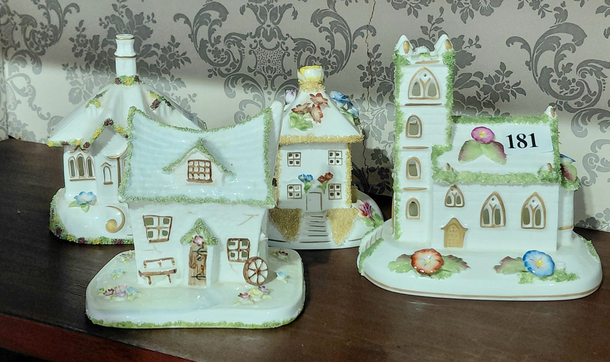 Coalport Ceramic Houses