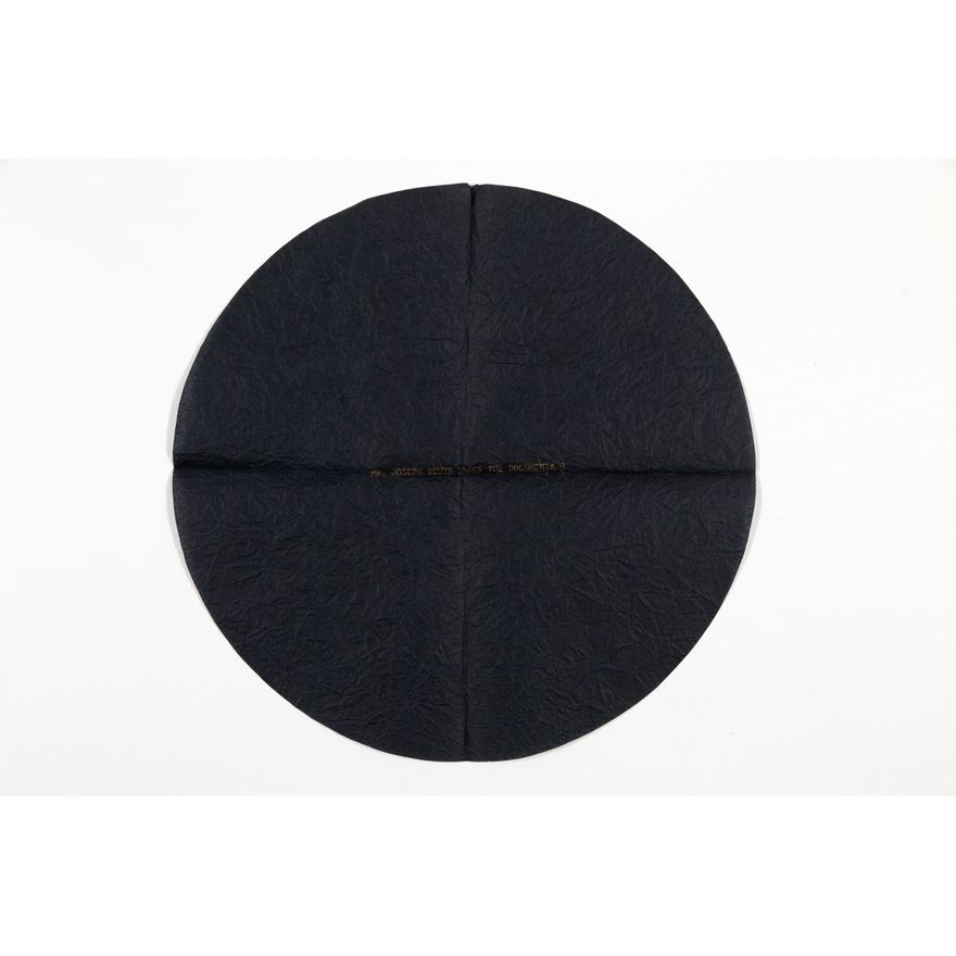 James Lee Byars Mr. Joseph Beuys makes the documenta 8 1987