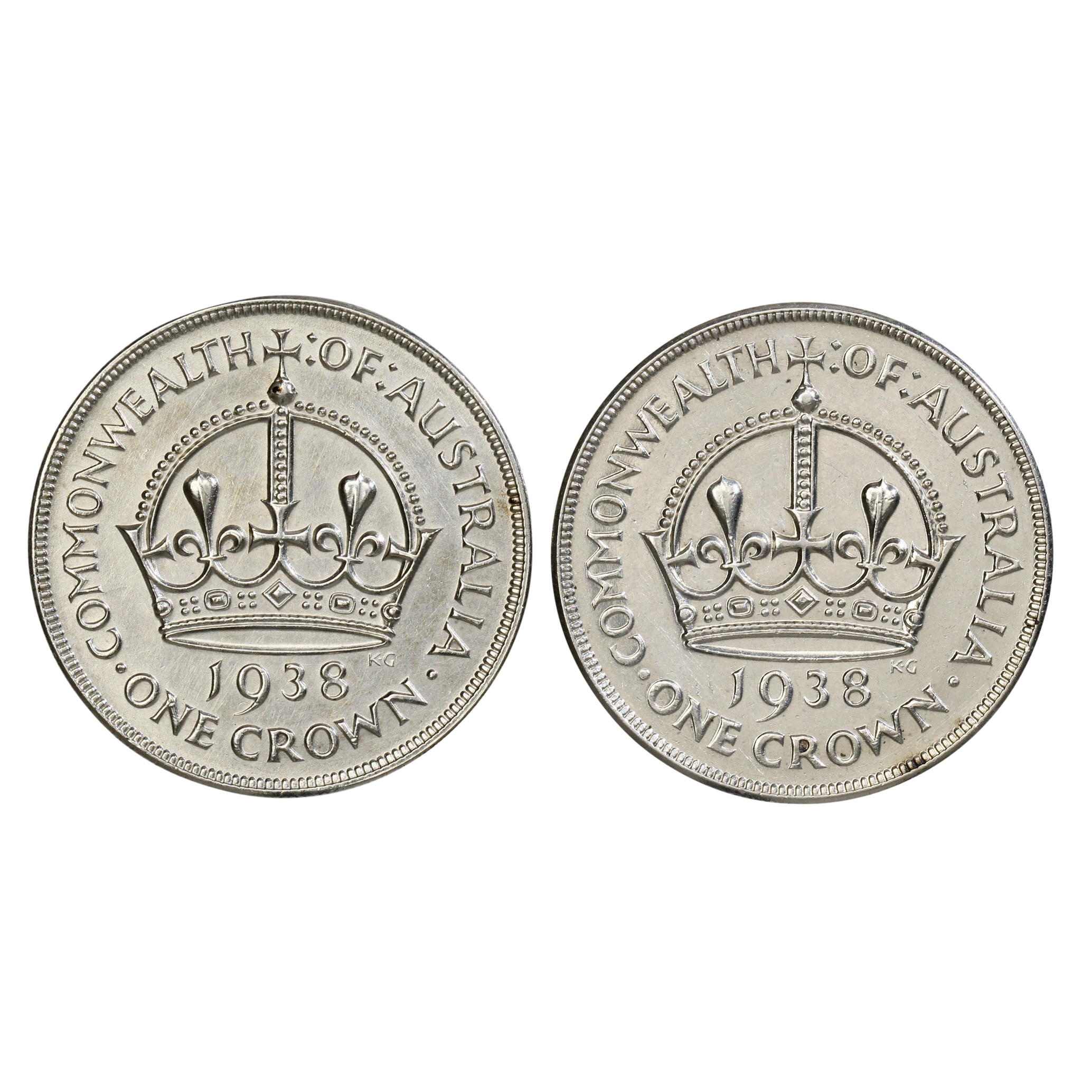 1127. · Group, George VI, Crown, 1938, VF
