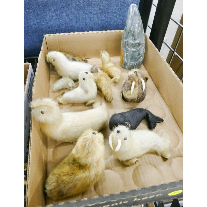 Box Alaskan Seal Skin Models