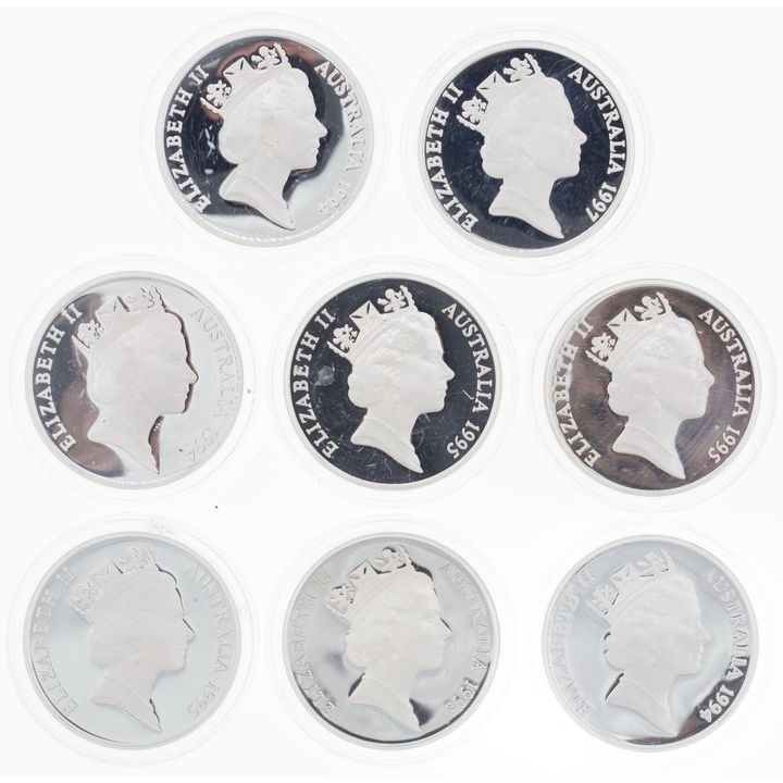 Elizabeth II, Five Dollars, 1990s, FDC