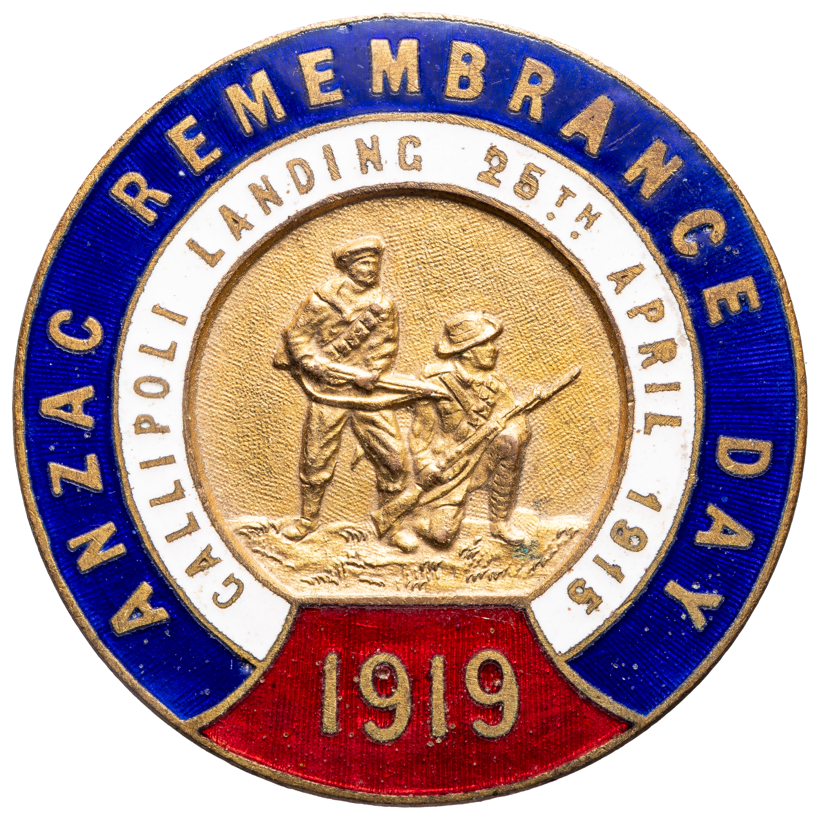 ANZAC Remembrance Day - Gallipoli Landing 25TH April 1915, 1919, aEF