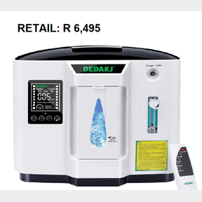 DEDAKJ Oxygen Concentrator Air Purifier - 1-7L/min Flow Oxygen Concentrator O2 generator. Portable Home Air purifier | O.N 51463/2592 B5 (S6