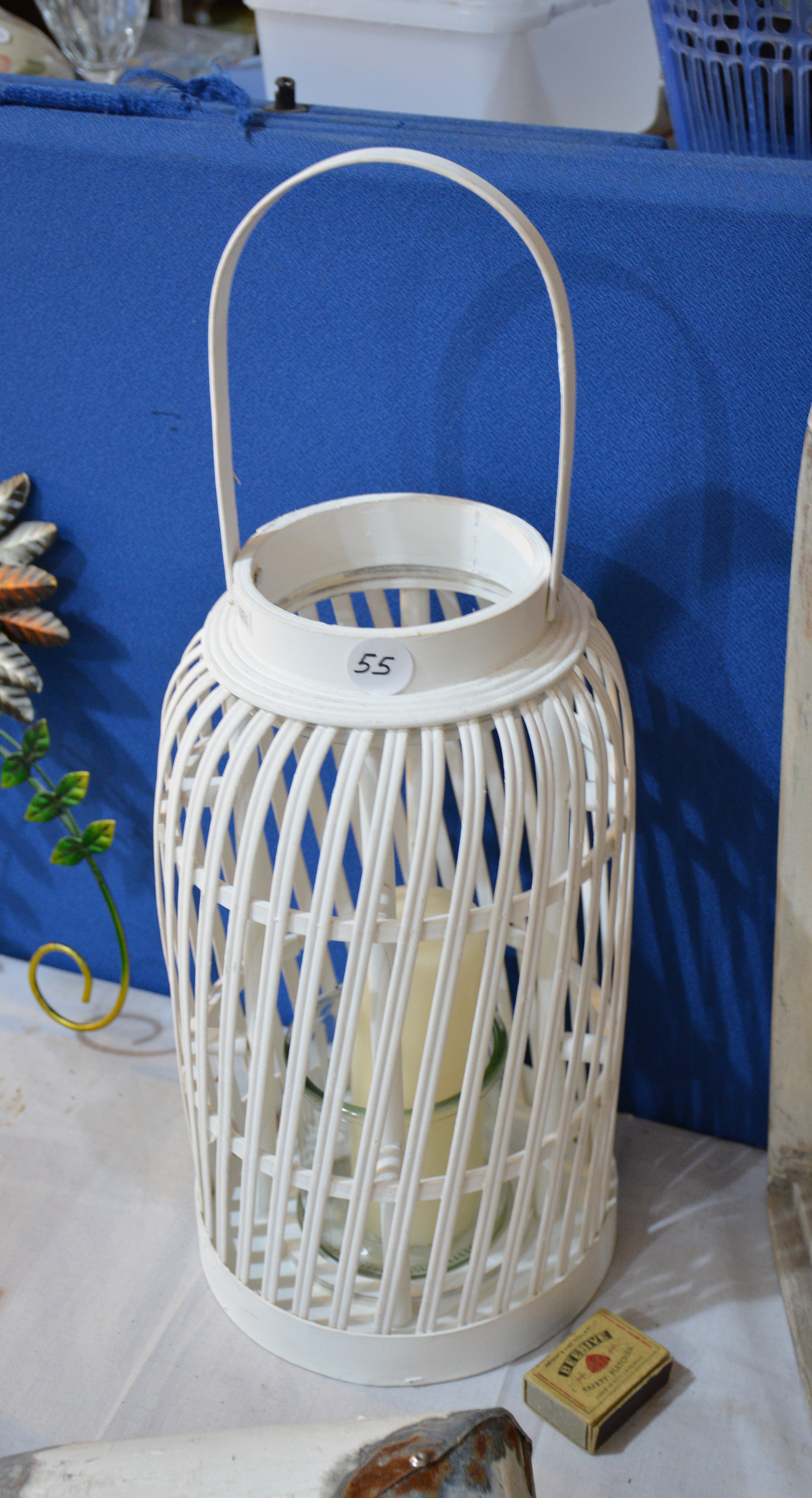 Handled Candle Holder with Candle — NZ auction result