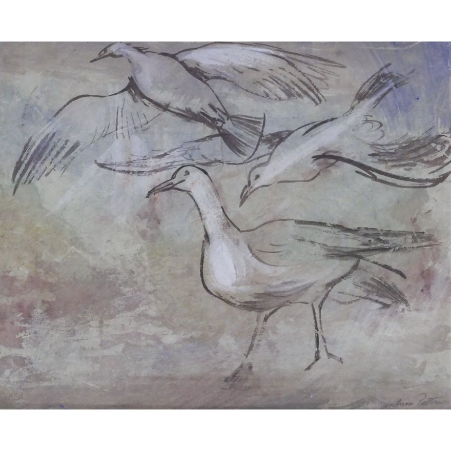 Ambrose Patterson ''The Birds'' Tempera