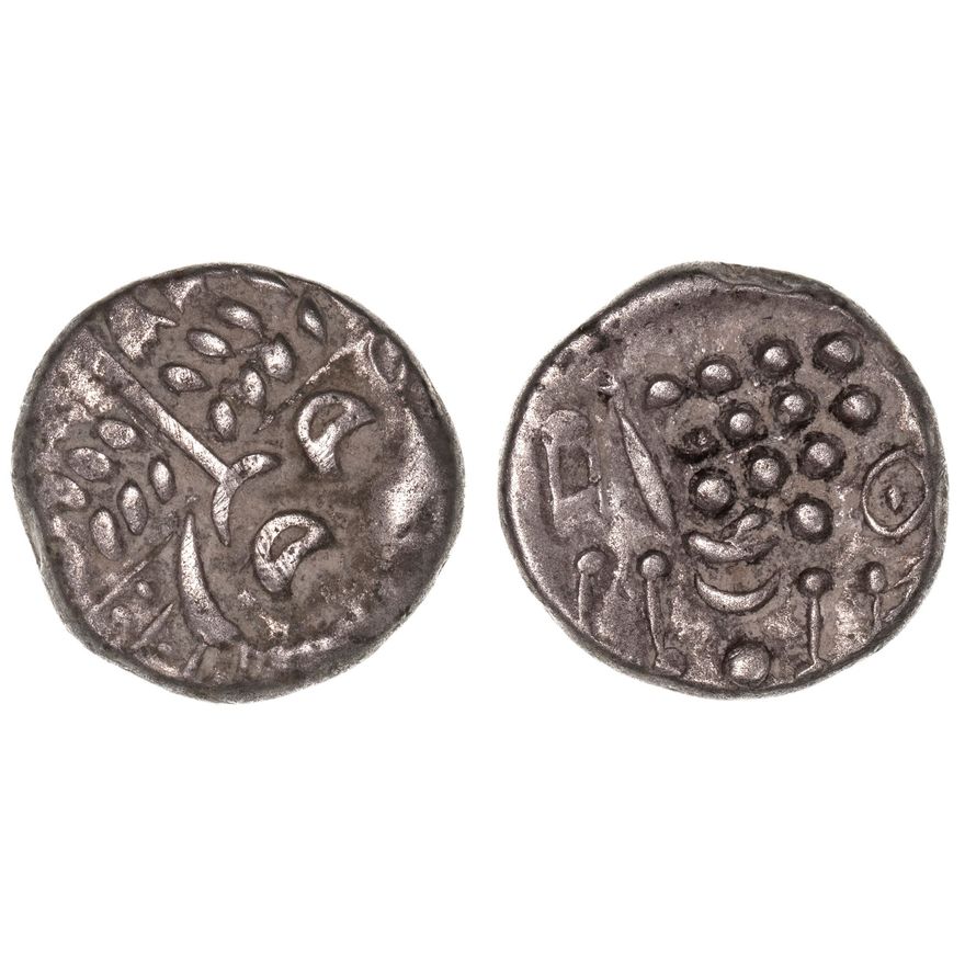 Great Britain, Durotriges, Celtic Coinage, Silver Stater,  Fine