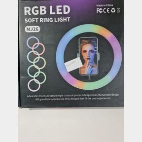 RINGLIGHT RGB 26CM-MULTIPLE COLOURS - 51615/982
