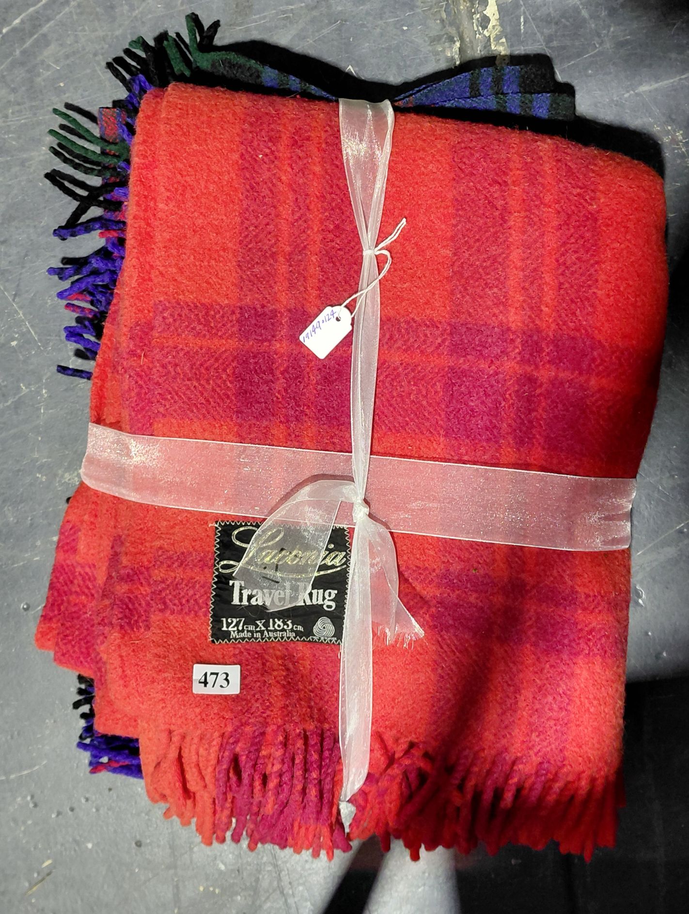 Laconia Pure Wool Travel Rug