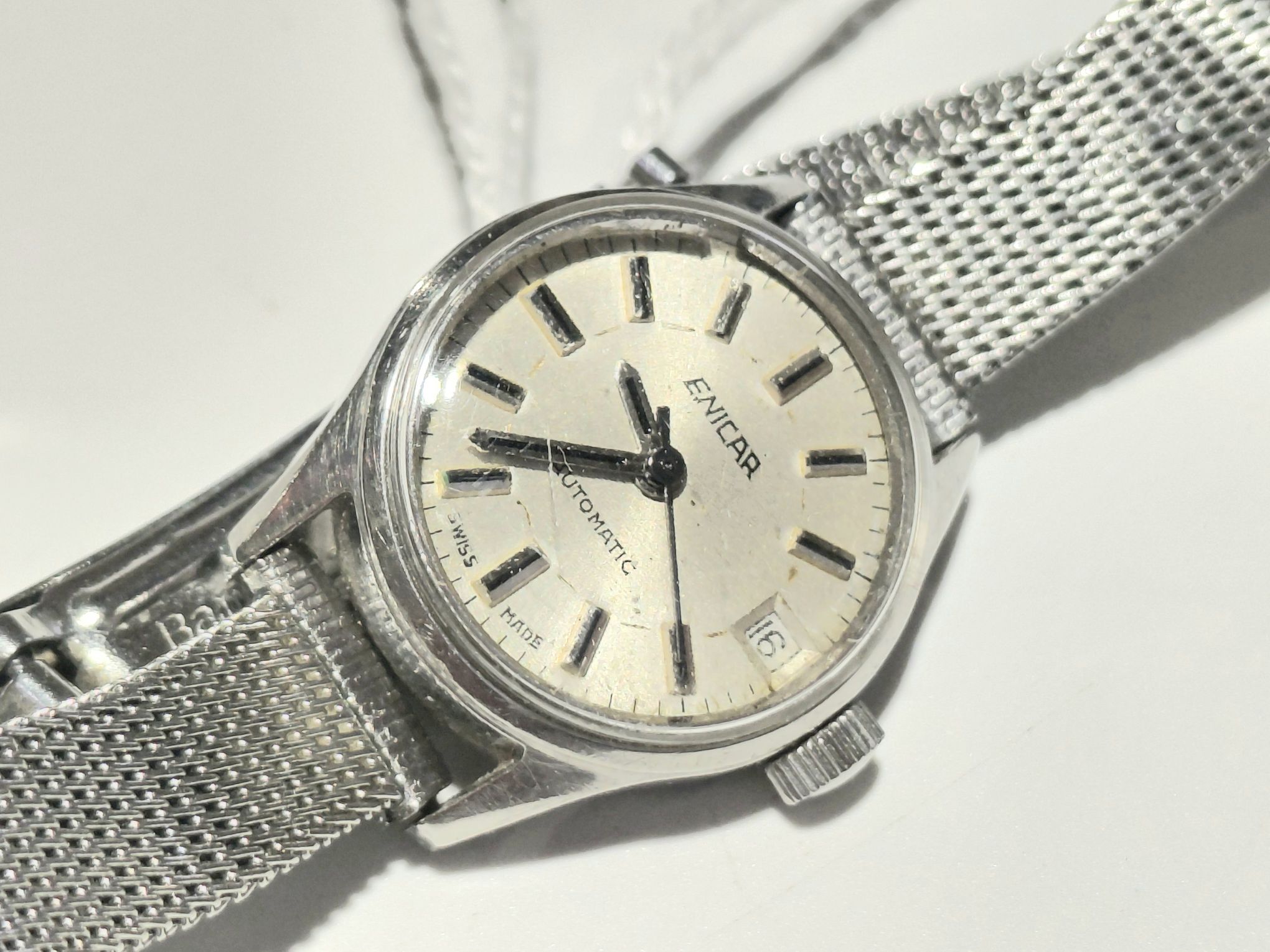 Enicar Ladies Vintage Wrist Watch