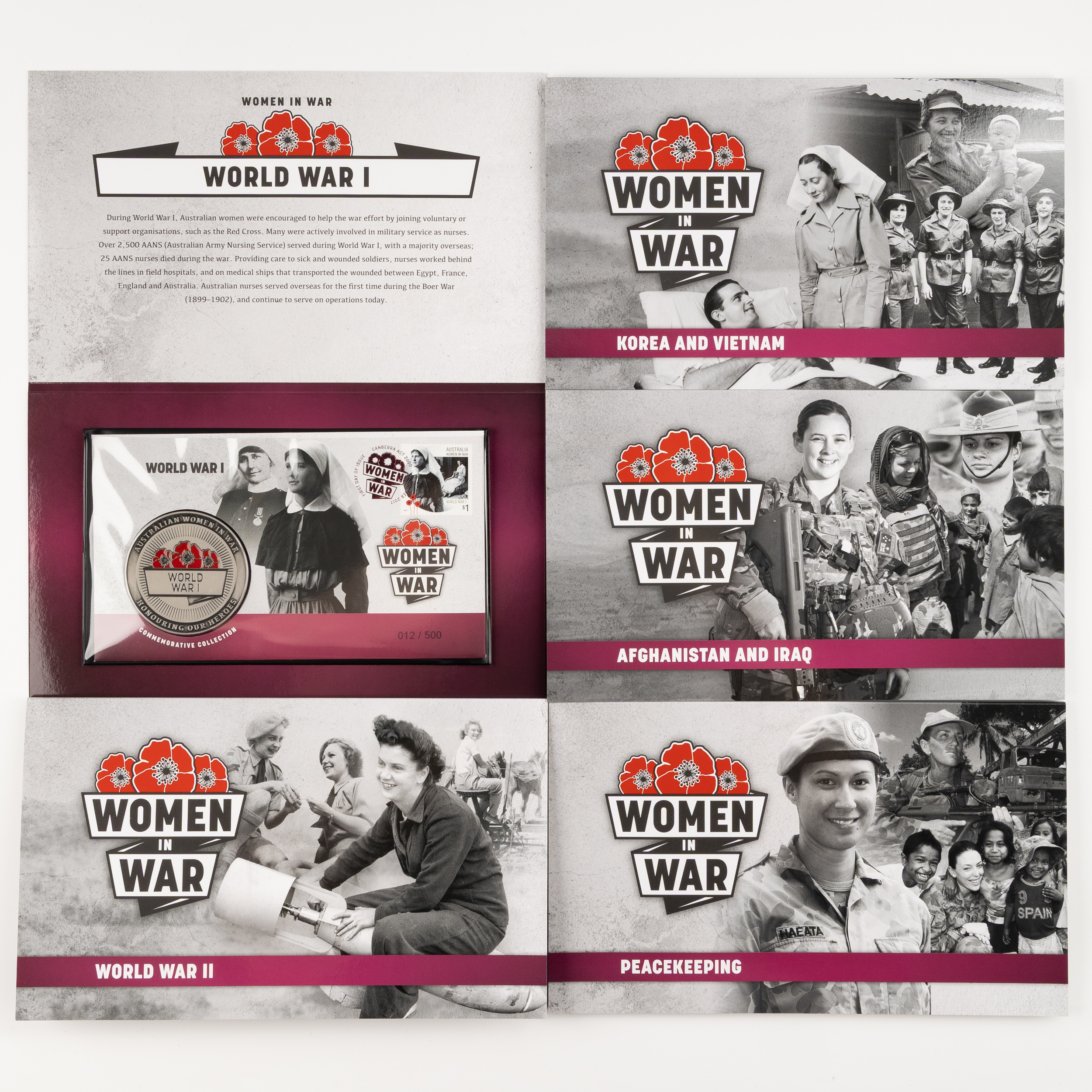 Elizabeth II, Australia Post - Women in War Commemorative Collection, 2017, UNC