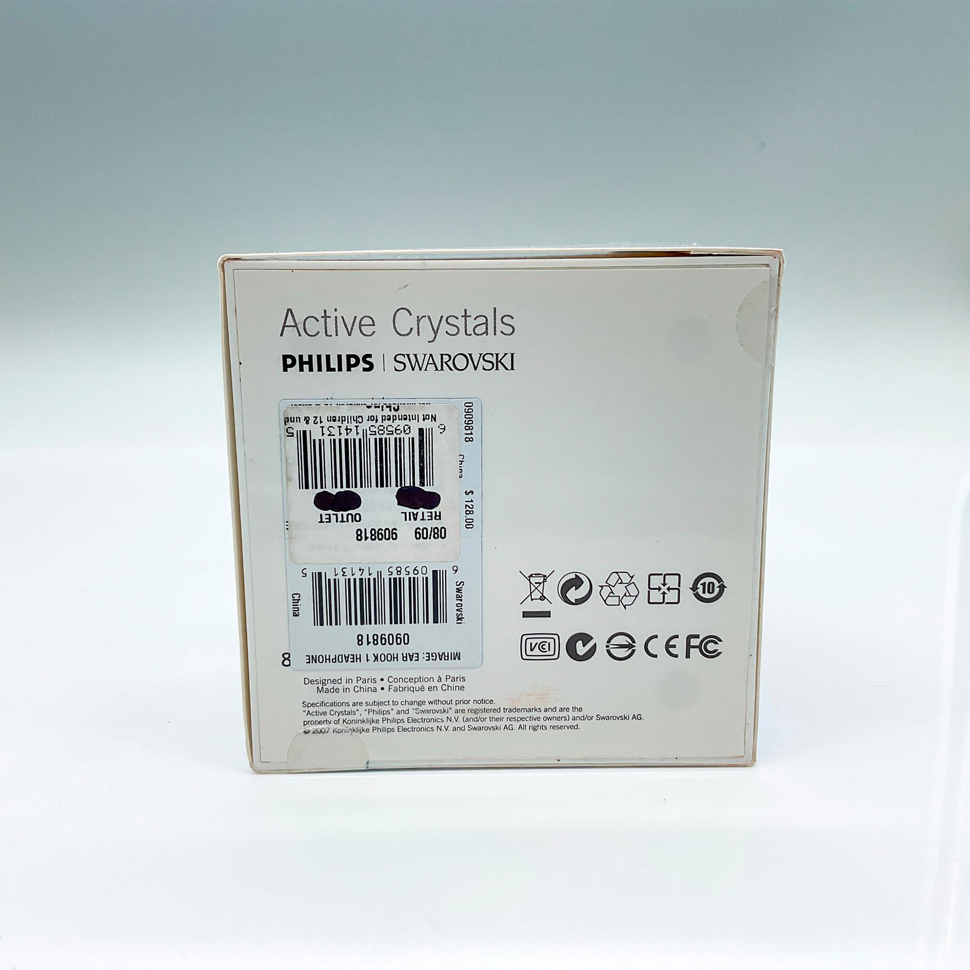 Swarovski for Philips Headphones, Active Crystals Mirage Swarovski for Philips Headphones, Active Crystals Mirage