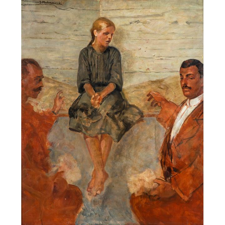 Jacek Malczewski | Hołd przed muzą, ok. 1920 r.