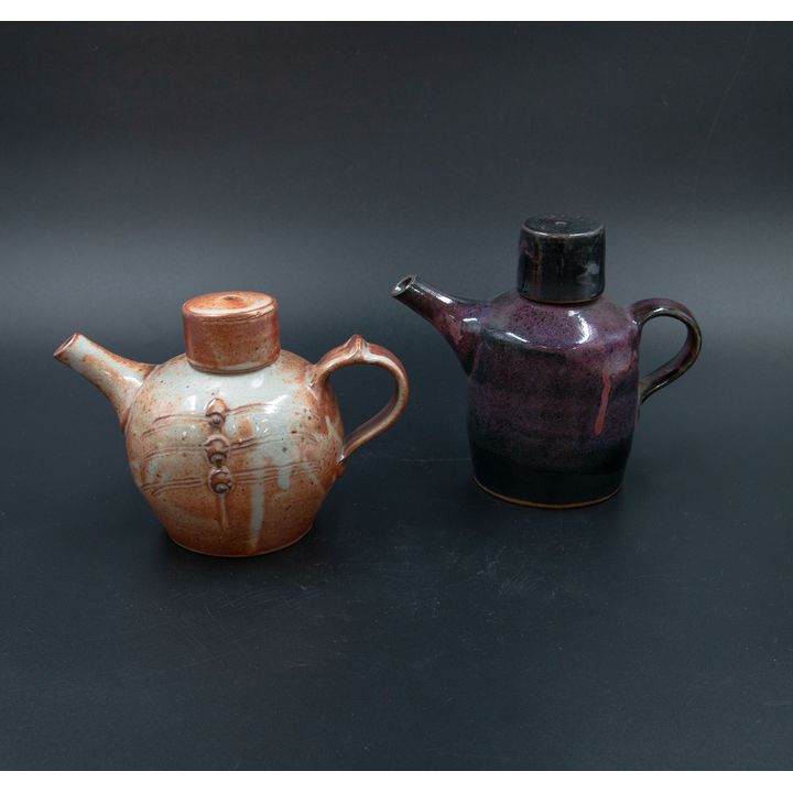 Peter Stichbury - Two stoneware teapots