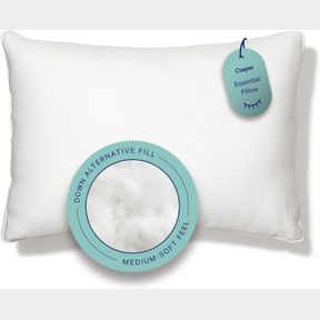 CASPER SLEEP ESSENTIAL PILLOW FOR SLEEPING, WHITE,STANDARD (PACK OF 1)