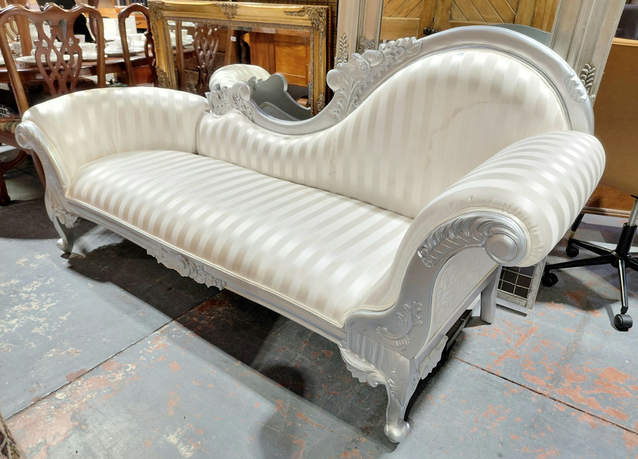 229 · FRENCH STYLE CHAISE