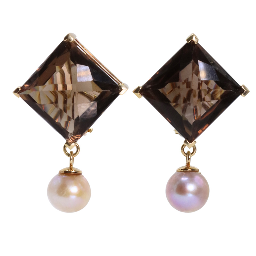 Aretes de topacios