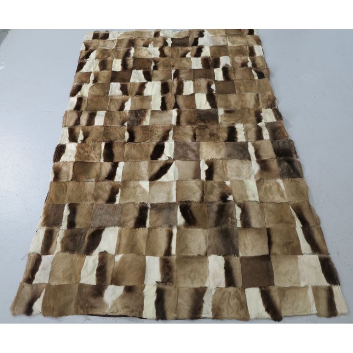 SPRINGBOK HIDE PATCHWORK RUG