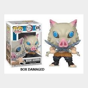 Funko POP! Animation: Demon Slayer-Inosuke Hashibir (BOX DAMAGED)| DR 51499/15165 B9 (S2)