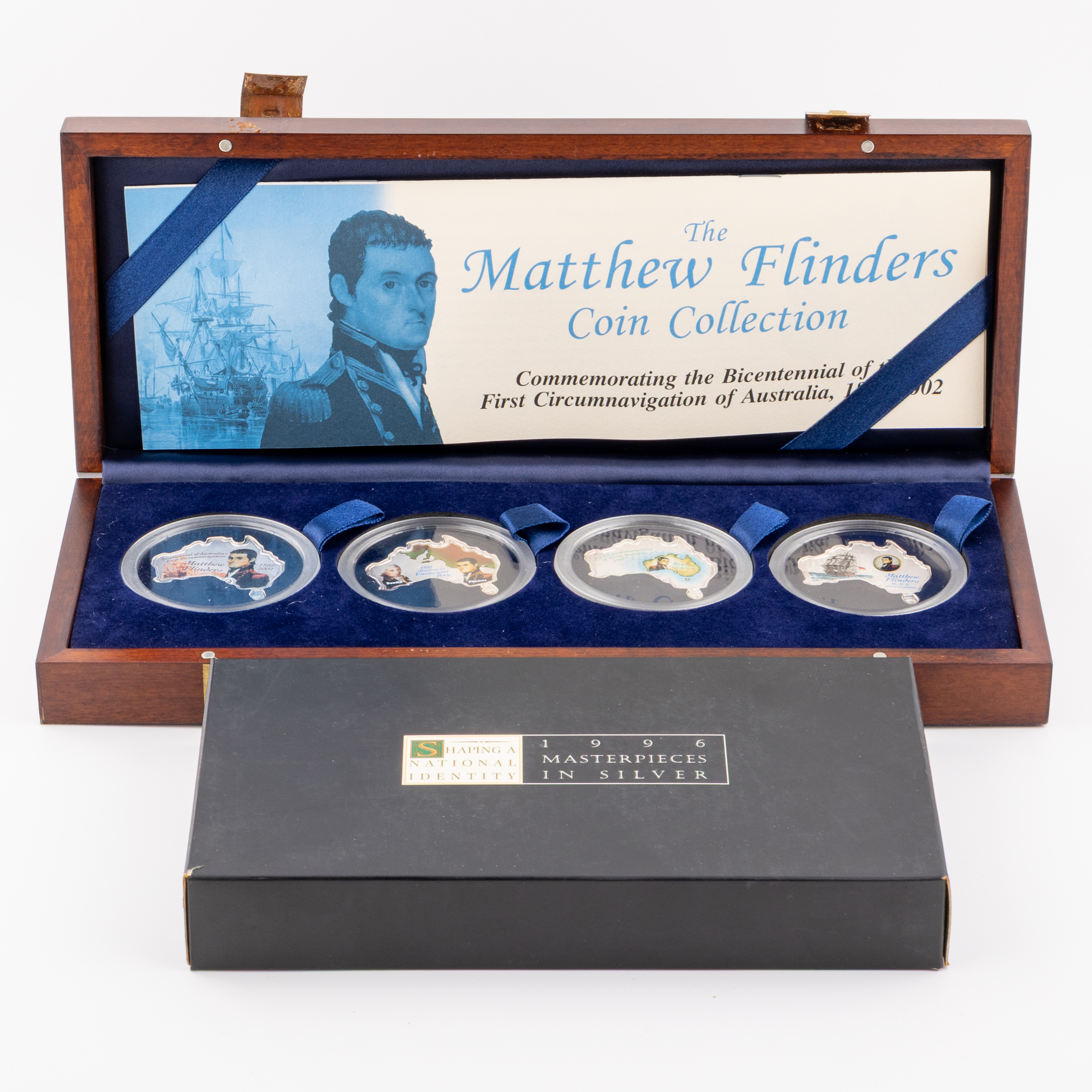 Elizabeth II, Perth Mint - Matthew Flinders, Five Thousand Shillings, 2002, FDC