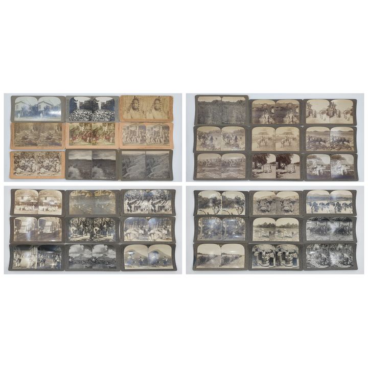 Stereograph Cards - Philippines (x36)