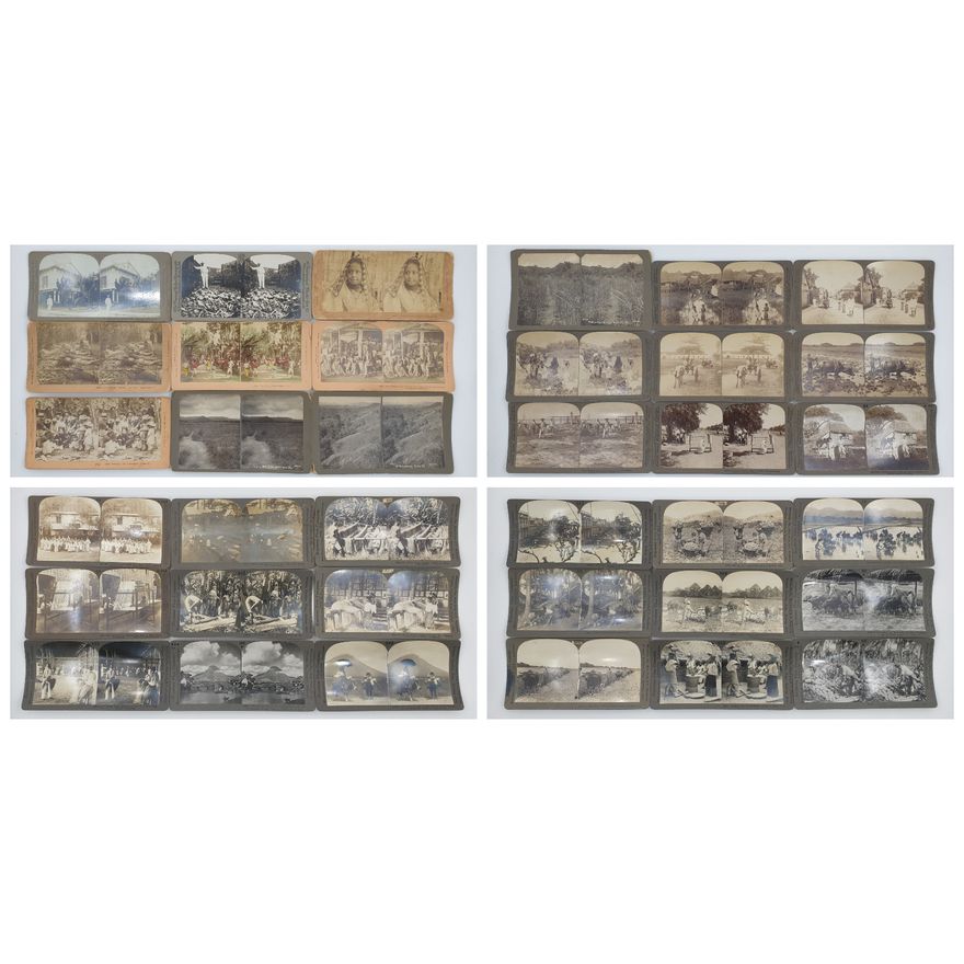 Stereograph Cards - Philippines (x36)