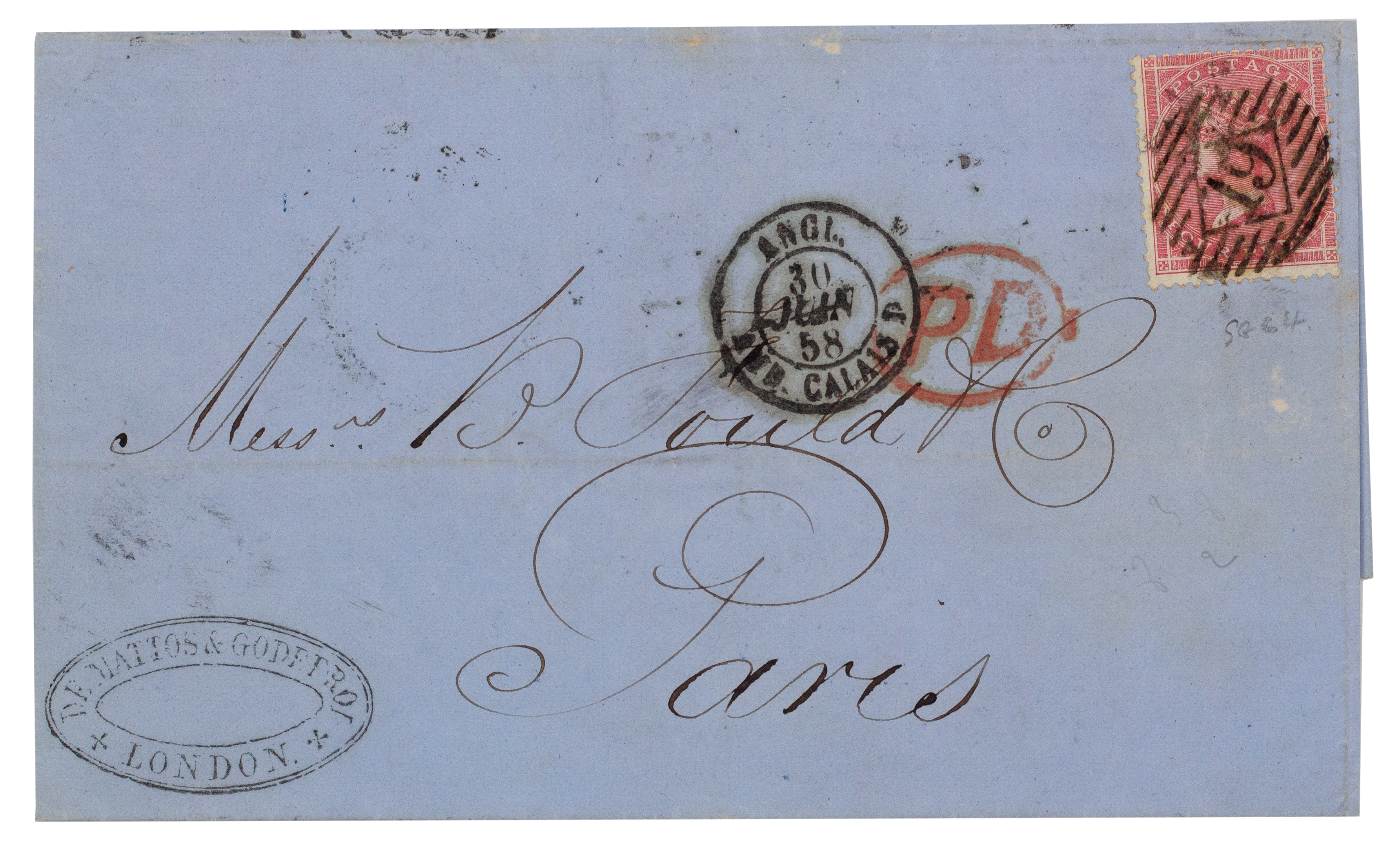 Great Britain, Victoria, Fourpence, 1856, Good