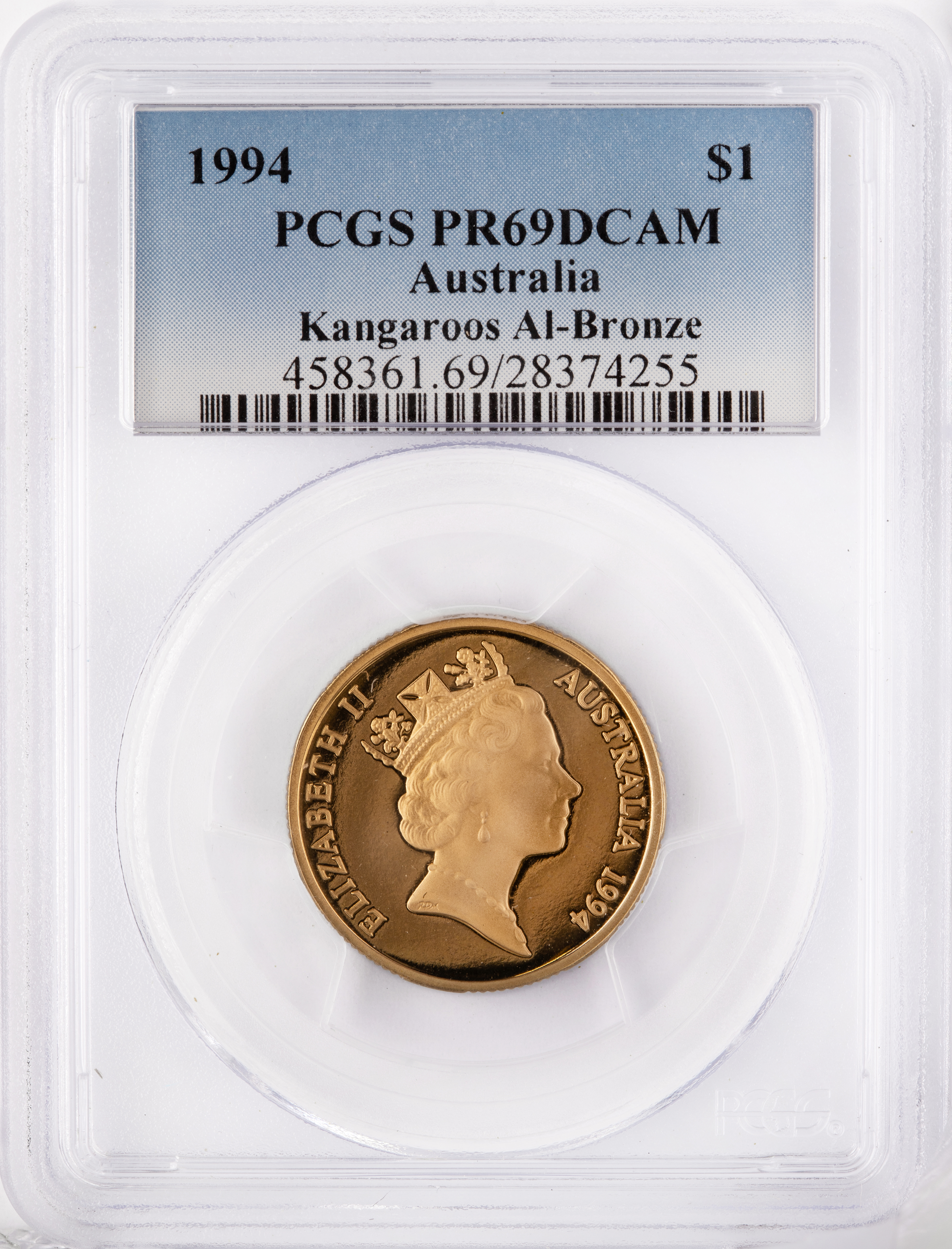 One Dollar, 1994, PCGS PR69DCAM