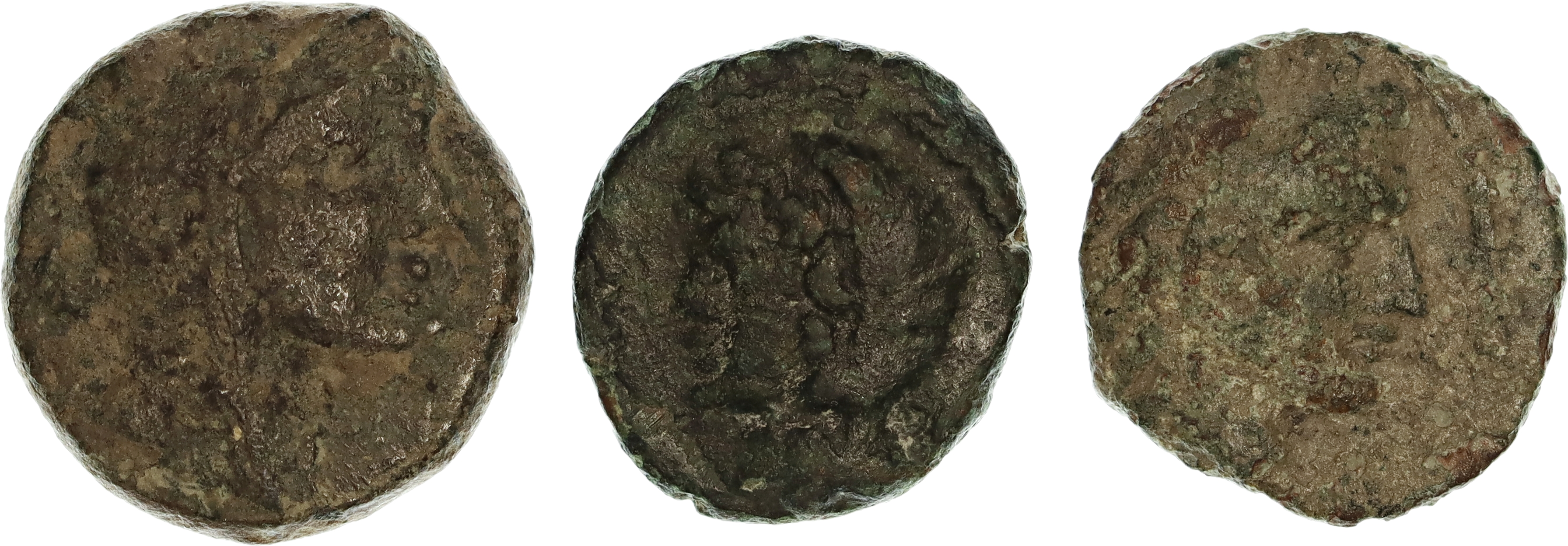 Sicily, Menaion, Panormos & Solus, Æ Unit, 3rd Century BC, gF-aVF
