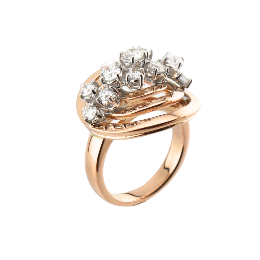Anillo con diamantes