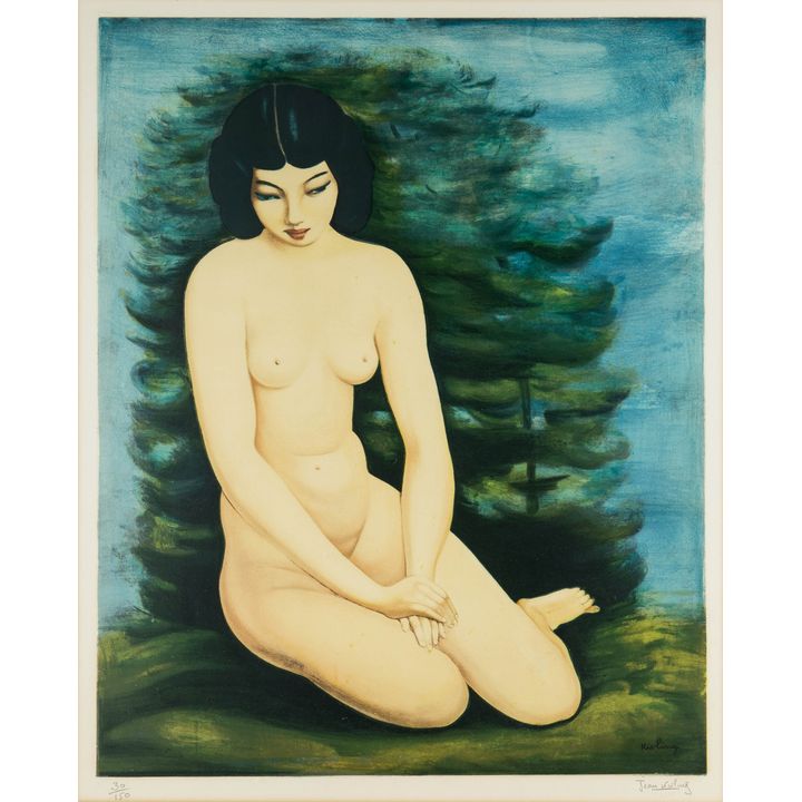 Mojżesz Kisling | Akt