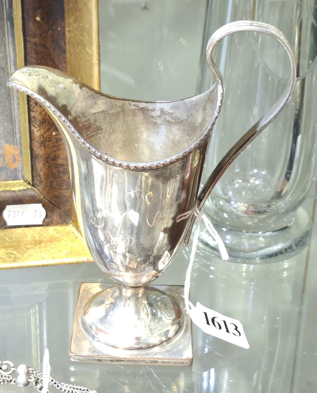 Antique Silverplated Milk Jug