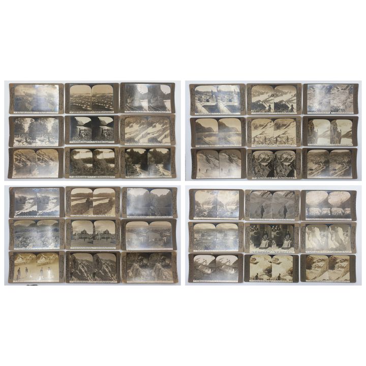 Stereograph Cards - NZ (x36)