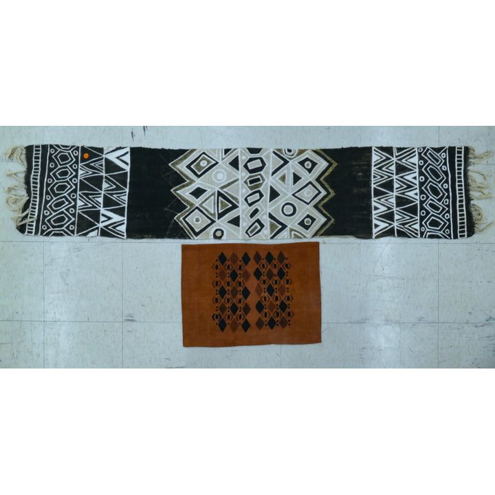 2pc Old Ethnic Woven Throws 66''x13'' Largest