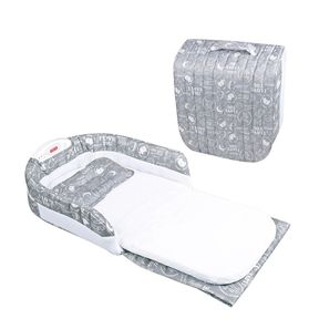 DH Portable Baby Separated Bed Grey 0 4 months |