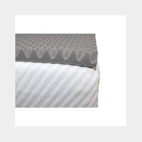 Convoluted/Eggbox Mattress Topper - ThinkCosy - Grey - Grey - Queen XL | PK 51677/708 B9 (S4)