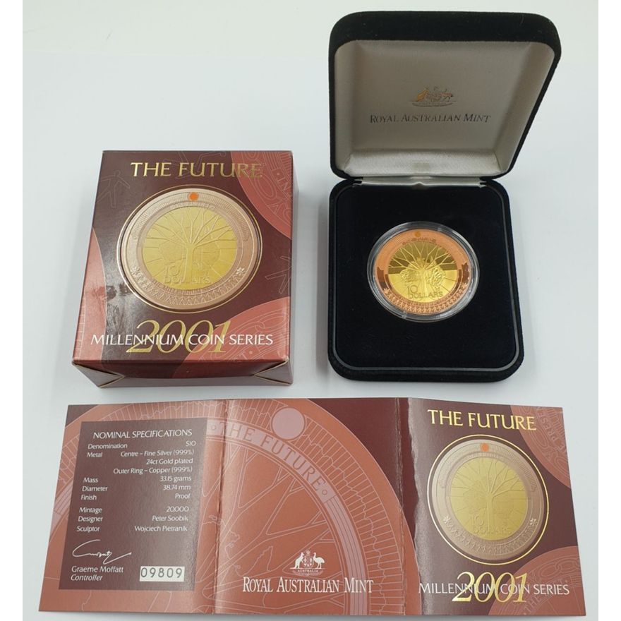 Millennium $10 Coin - The Future