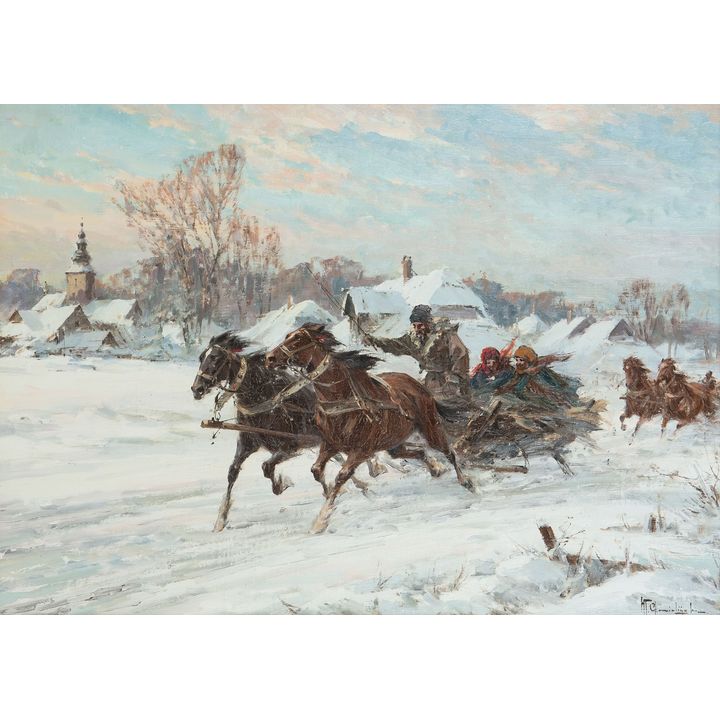 Władysław Chmieliński | Wyjazd ze wsi