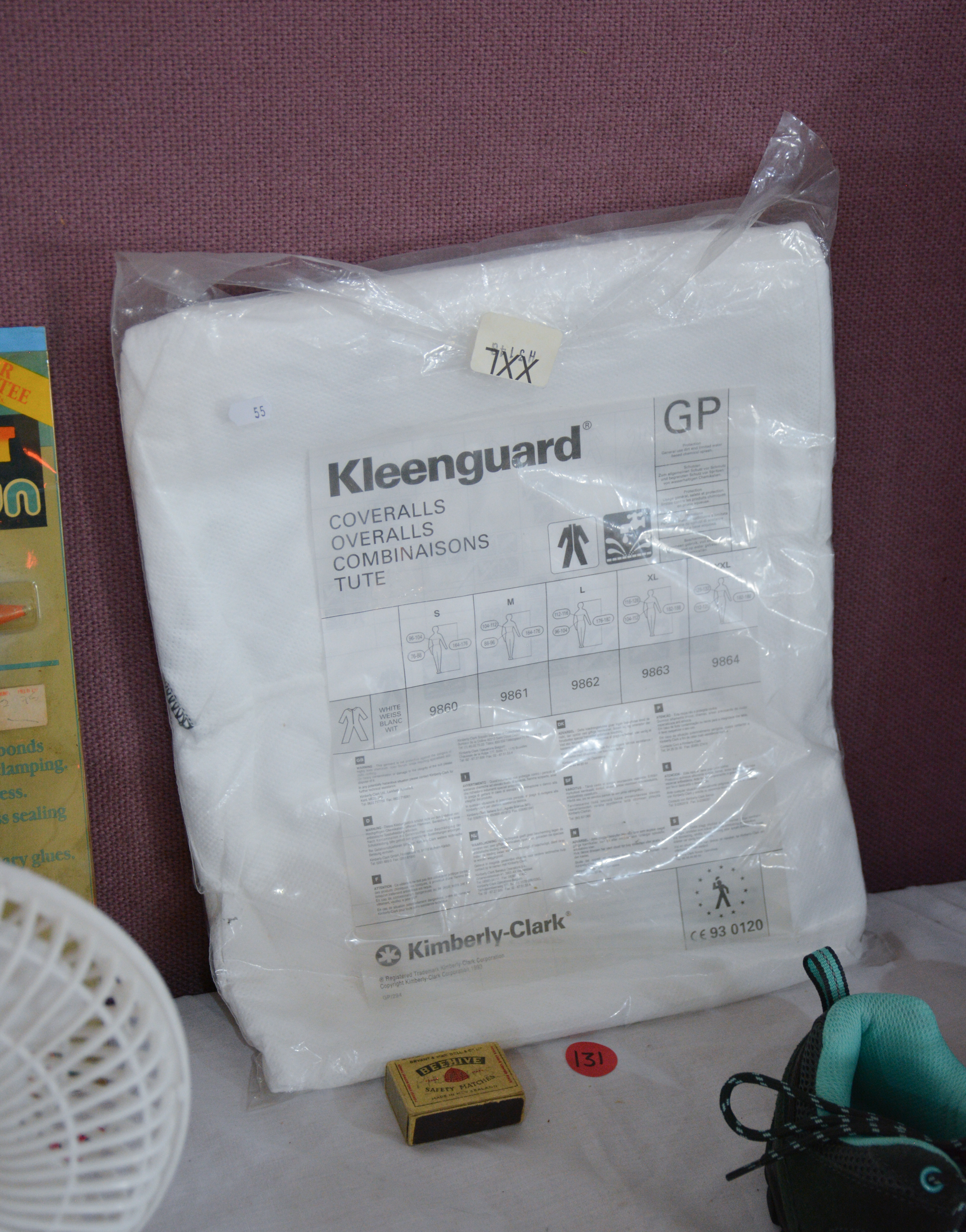 XXL Kleenguard Overalls — NZ auction result