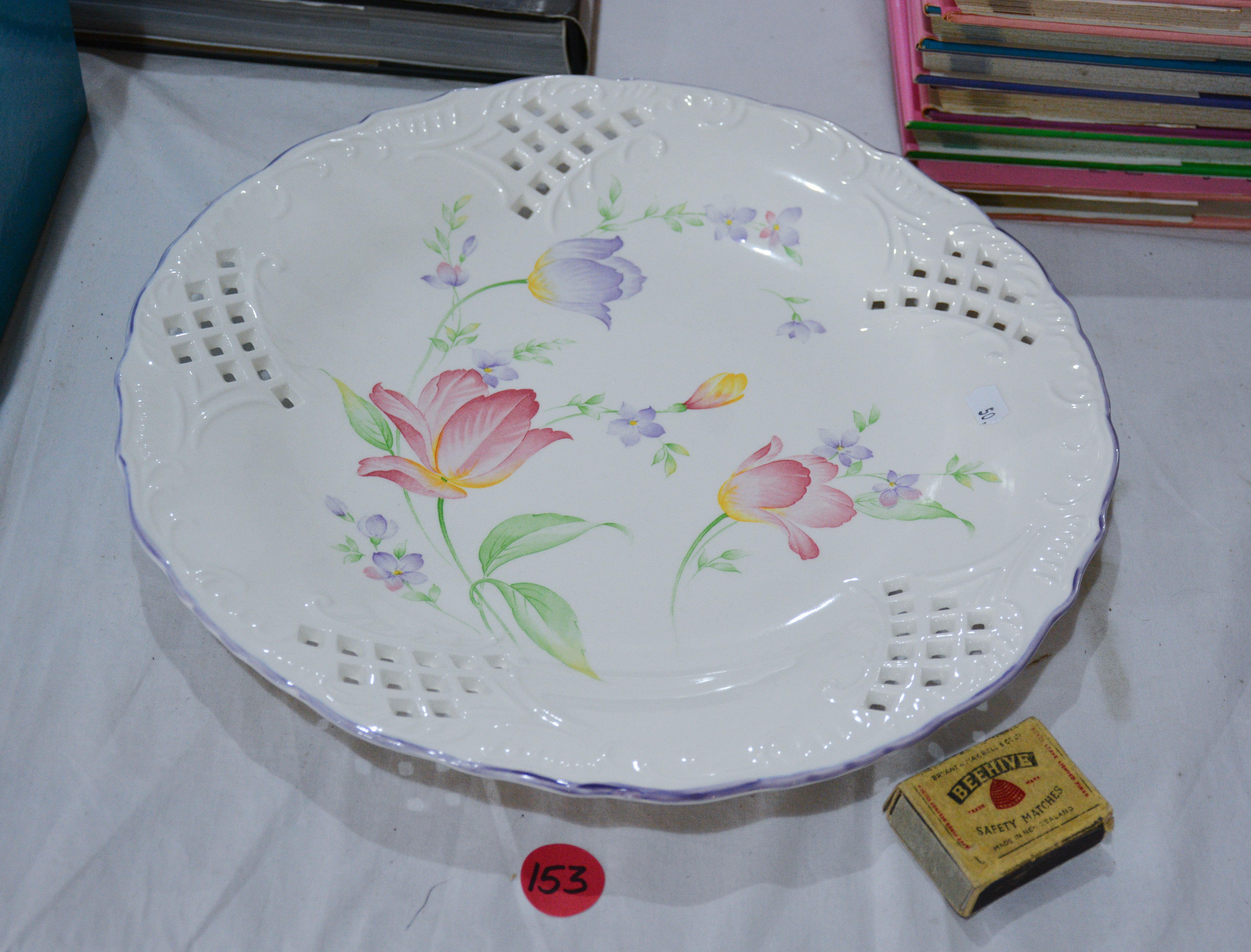 Japanese Floral Serving Platter — NZ auction result