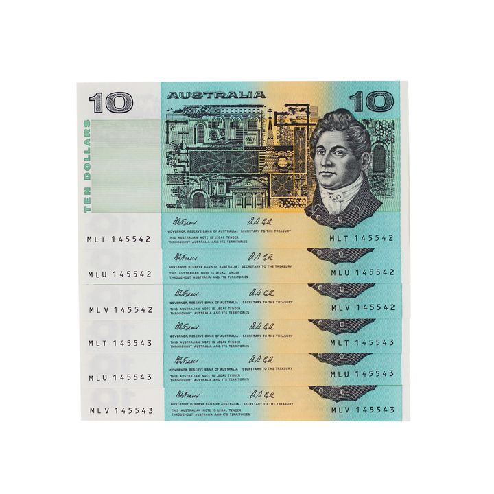 Fraser/Cole, Ten Dollars, 1991, UNC