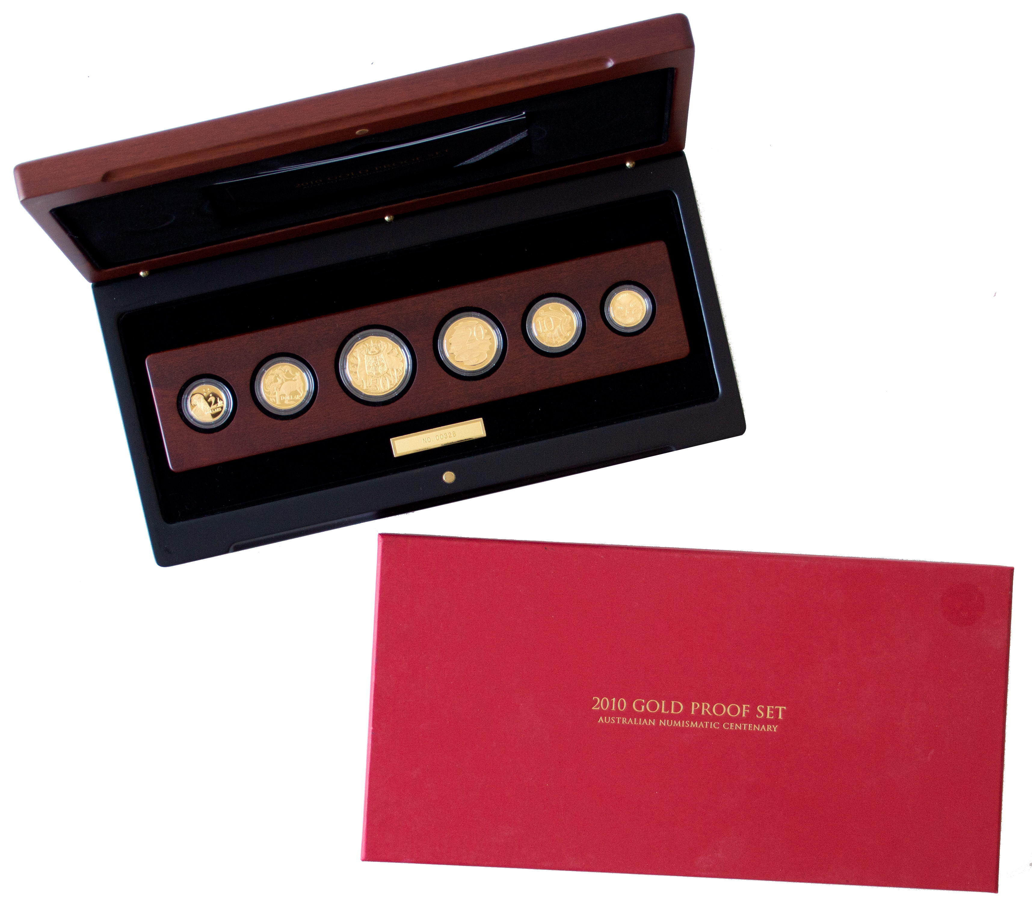 Sets, Elizabeth II, RAM - Gold Proof Set, 2010, FDC